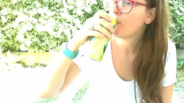 Busty Italian Slut Lick Eating For Public Garden While She's Picking Up MILF